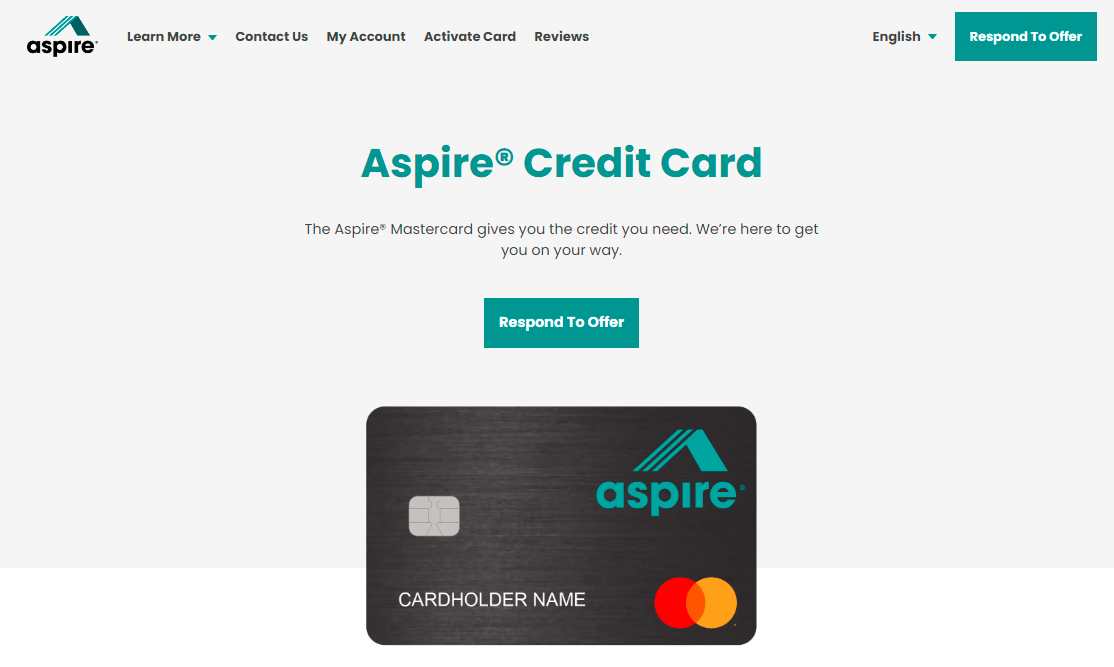 Aspire Credit Card Acceptance Code - wide 10